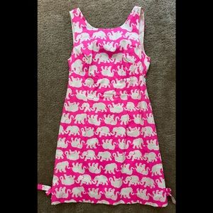EUC Lilly Pulitzer Pink Tusk in Sun Delia Shift Dress